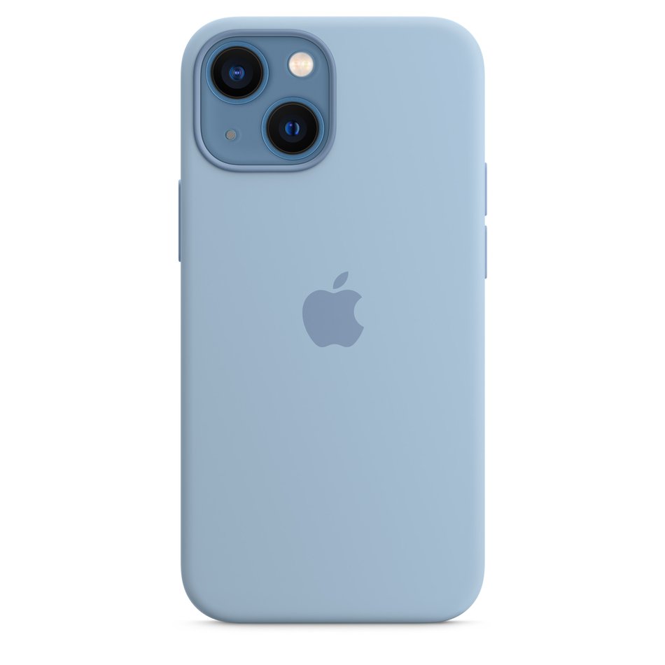 Чохол для iPhone 13 mini OEM+ Silicone Case with MagSafe ( Blue Fog )