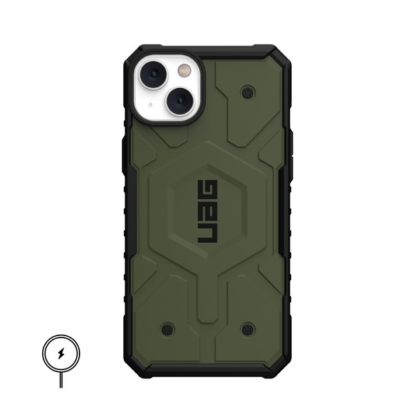 Чохол для iPhone 14 Plus UAG Pathfinder MagSafe Olive (114053117272)