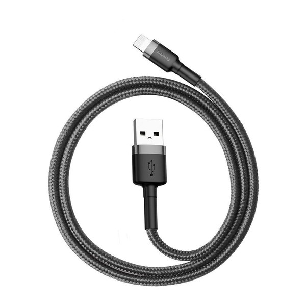 Кабель Baseus Cafule Cable USB For iP 2.4A 0.5m Black (001633)