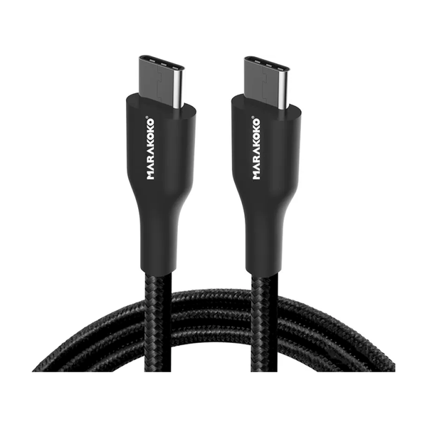 USB Marakoko M-TC04 USB-C to USB-C 1.5m (Black) Черный (002904)