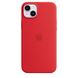 Чехол для iPhone 14 Plus Apple Silicone Case with MagSafe - (PRODUCT)RED (MPT63) UA