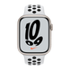USED Apple Watch Series 7 Nike GPS 45mm Starlight Aluminium Case with Pure Platinum/Black Nike Sport Band (MKNA3, MKNA3UL/A)