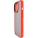 Чехол для iPhone 12 Pro Max Metal Buttons ( Red )