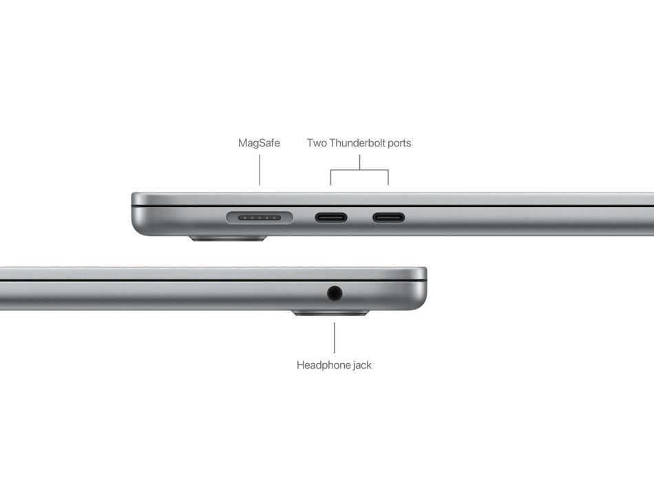 Б/У Apple MacBook Air 15" M3 8/512GB Space Gray 2024 (MRYN3)