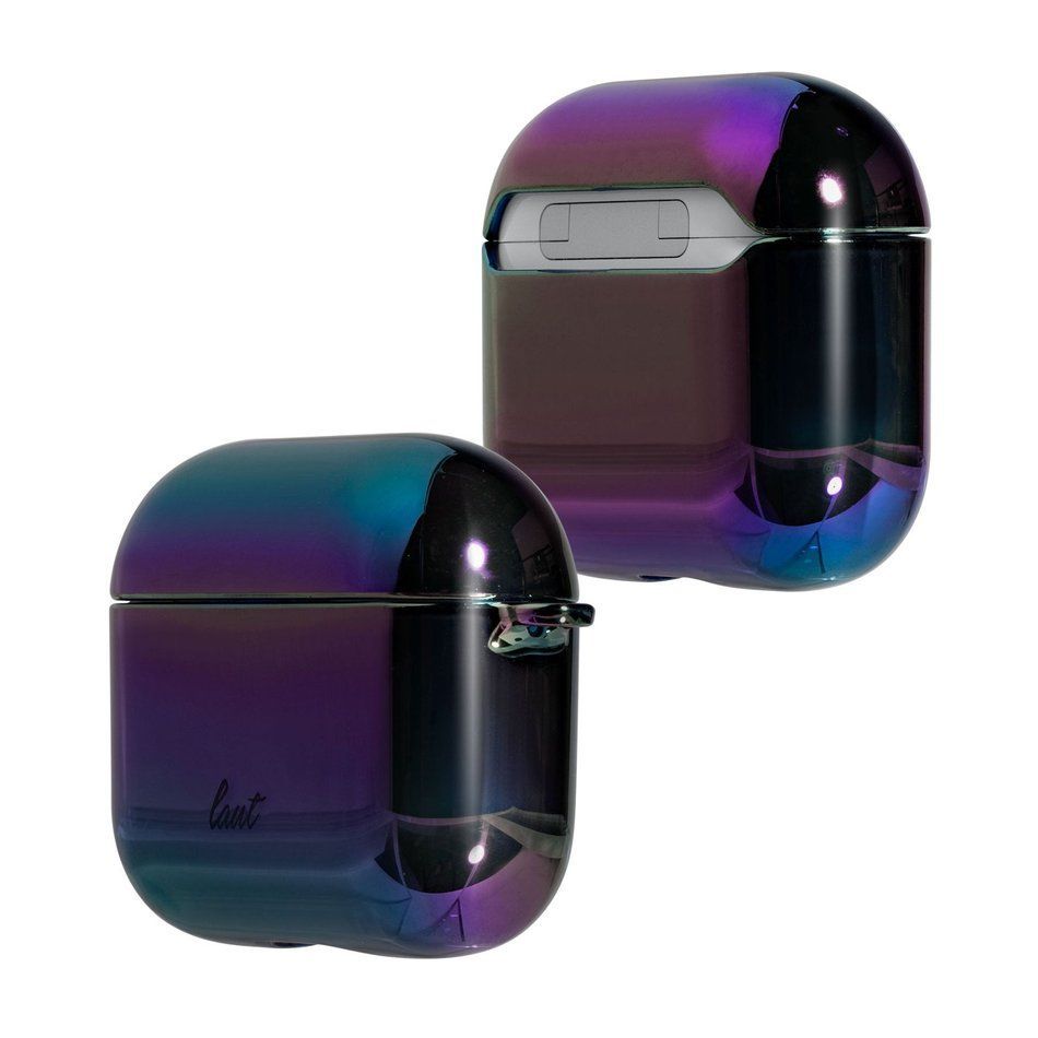 Чехол для AirPods Pro 3 з карабіном, LAUT HOLO Black (L_APP3_HO_BK)