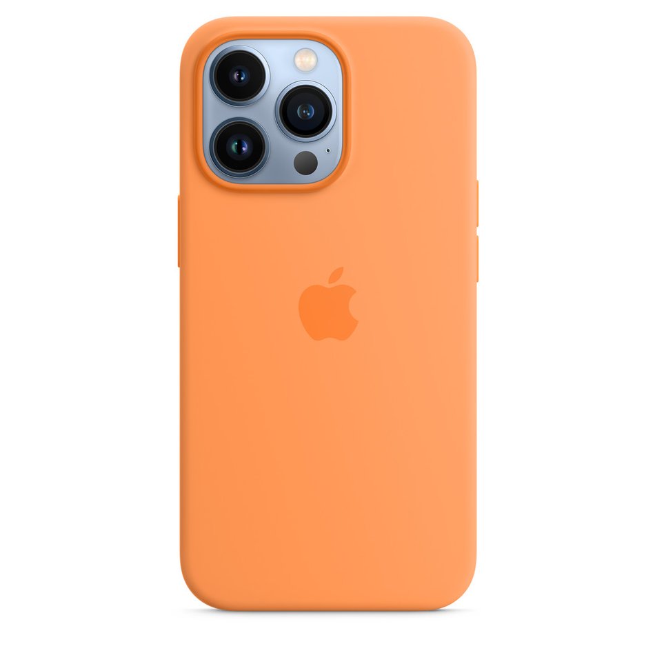 Чехол для iPhone 13 Pro Apple Silicone Case with Magsafe (Marigold) MM2D3 UA