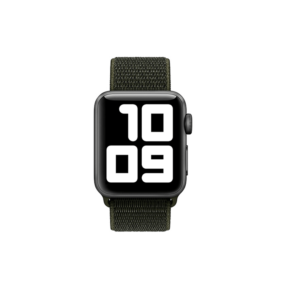 Ремешек для Apple Watch 38/40 mm OEM Woven Sport Loop ( Cargo Khaki )