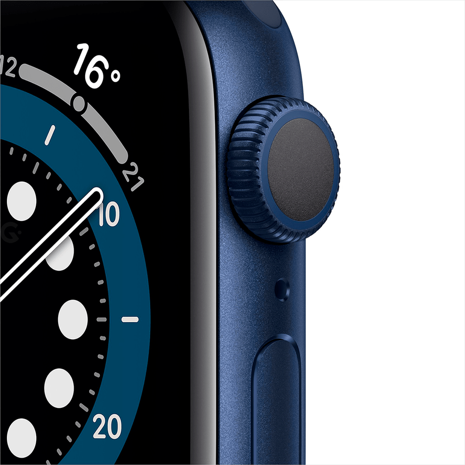 Б\У Apple Watch Series 6 GPS 40mm Blue Aluminium Case with Deep Navy Sport Band (MG143)