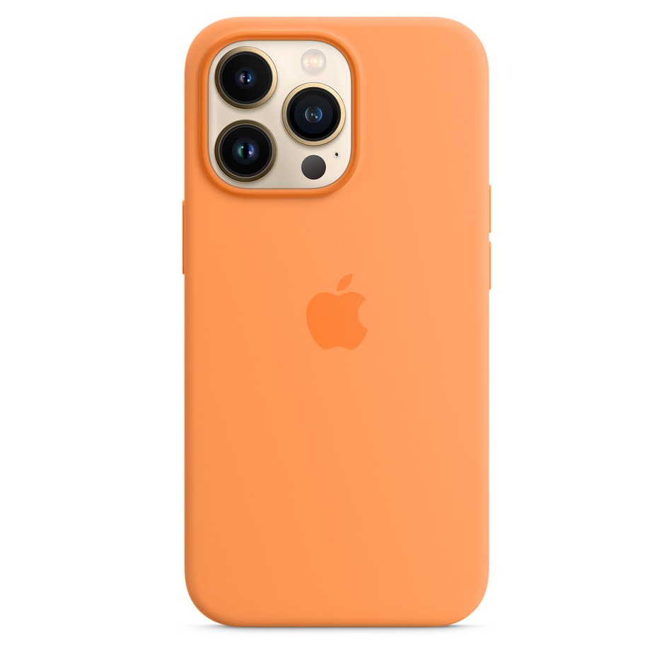 Чехол для iPhone 13 Pro Apple Silicone Case with Magsafe (Marigold) MM2D3 UA