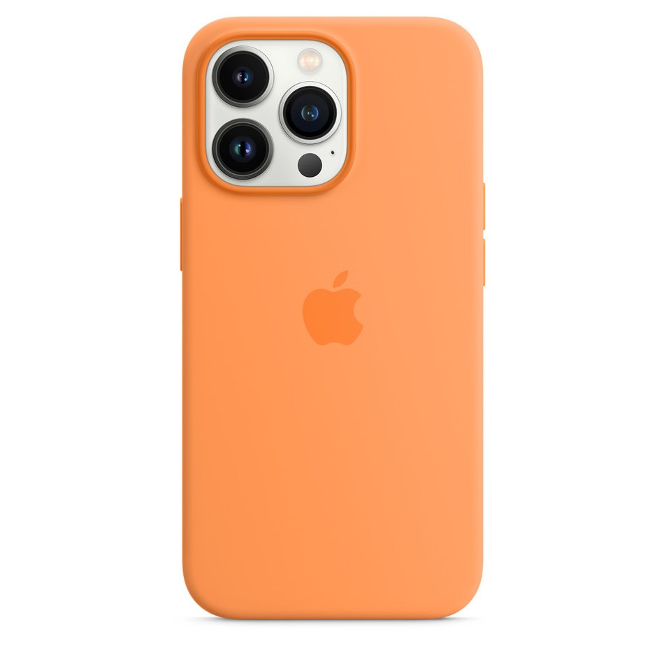 Чохол для iPhone 13 Pro Apple Silicone Case with Magsafe (Marigold) MM2D3 UA