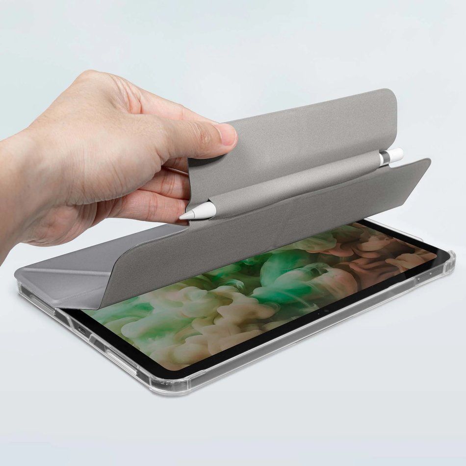 Чохол для iPad Air 11" (2024)/Air 10.9"/Pro 11" (22-18) LAUT HUEX Folio, Сірий (L_IPA24S_HF_GY)