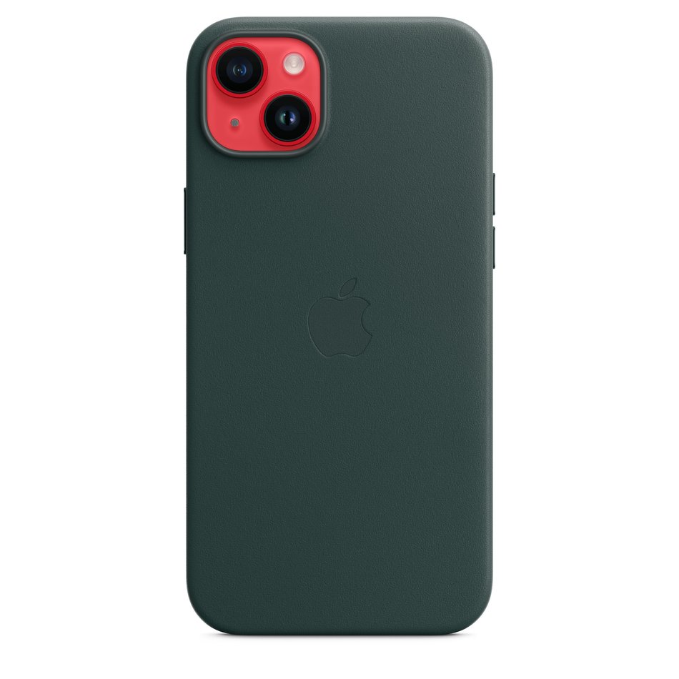 Чохол для iPhone 14 Plus OEM+ Leather Case wih MagSafe (Midnight)