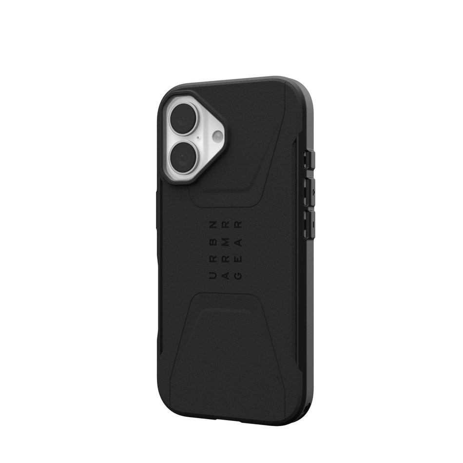 Чохол для iPhone 16 UAG Civilian MagSafe, Black (114446114040)