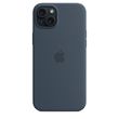 Чохол для iPhone 15 Plus OEM+ Silicone Case wih MagSafe (Storm Blue)