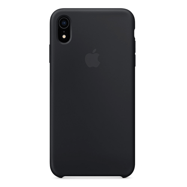 Чехол для iPhone Xr OEM Silicone Case ( Black )