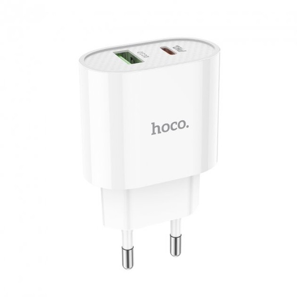 СЗУ Hoco C95A Lineal PD 20W+QC3.0 White