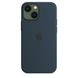Чохол для iPhone 13 mini OEM+ Silicone Case with MagSafe ( Abyss Blue )