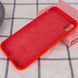 Чехол для iPhone X/Xs OEM Silicone Case ( Red )