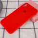 Чехол для iPhone X/Xs OEM Silicone Case ( Red )