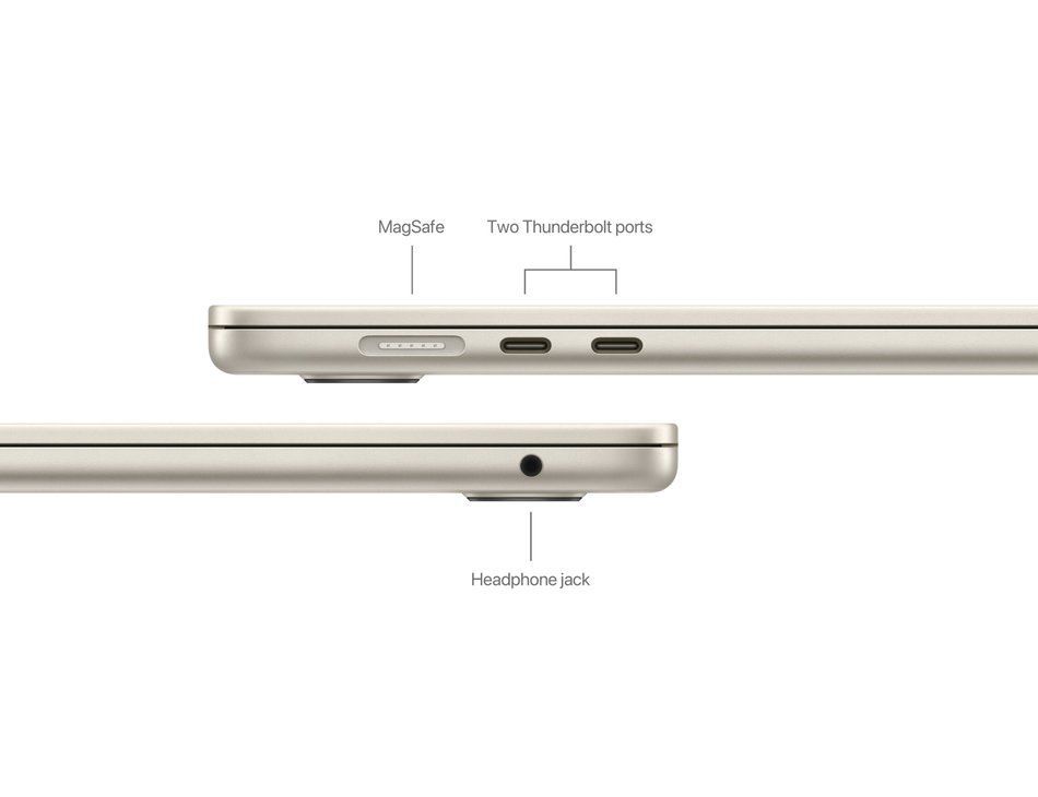 Apple MacBook Air 15" M3 16/256GB Starlight (Z1BT00067)