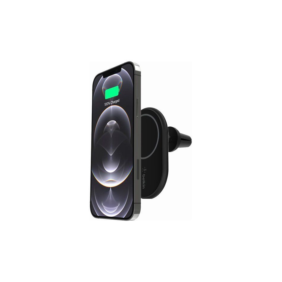 АЗУ Belkin MagSafe Magnetic Car Charging Vent Mount (WIC004btBk-NC)