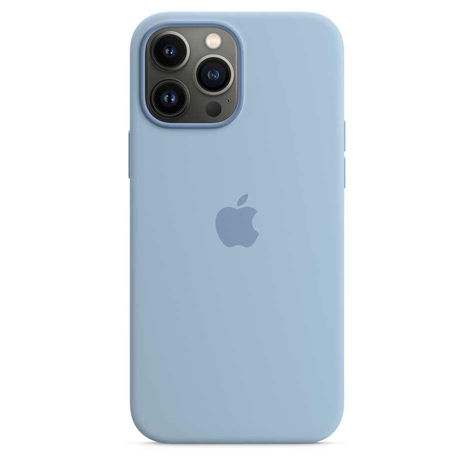 Чохол для iPhone 13 Pro OEM+ Silicone Case with Magsafe ( Blue Fog )