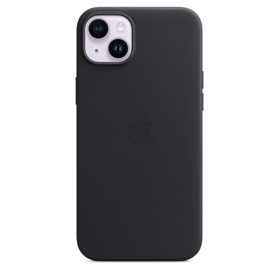 Чохол для iPhone 14 Plus OEM+ Leather Case wih MagSafe (Forest Green)