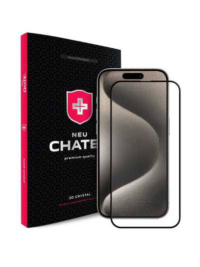 【クララ】 iPhone15 Защитное стекло для iPhone 15 Pro NEU Chatel Corning Gorilla Glass