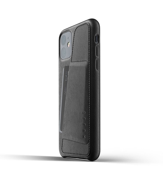 Чохол для iPhone 11 MUJJO Full Leather Wallet ( Black ) MUJJO-CL-006-BK