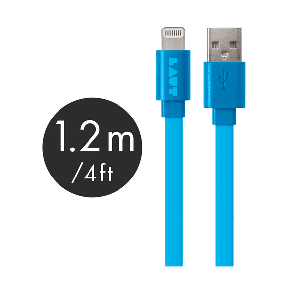 Кабель LAUT LINK Lightning-USB Blue (005946)