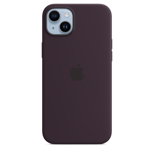 Чехол для iPhone 14 Plus Apple Silicone Case with MagSafe - Elderberry (MPT93) UA