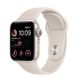 Apple Watch SE 2 GPS + LTE 40mm Starlight Aluminum Case with Starlight Sport Band S/M (MNTK3, MRFW3)