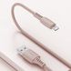 Кабель Baseus Colourful Cable USB For iP 2.4A 1.2m (Pink) CALDC-04