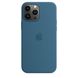 Чохол для iPhone 13 Pro OEM+ Silicone Case with Magsafe ( Blue Jay )