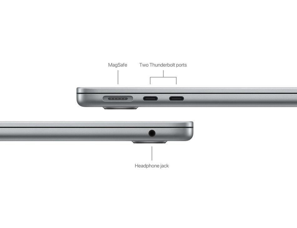Б/У Apple MacBook Air 13" M3 16/256GB Space Gray (Z1B60016J)