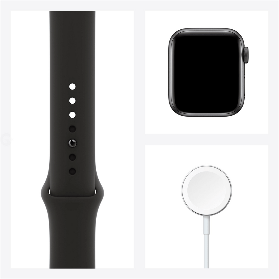Б\У Apple Watch Series 6 GPS 40mm Space Gray Aluminium Case with Black Sport Band (MG133)