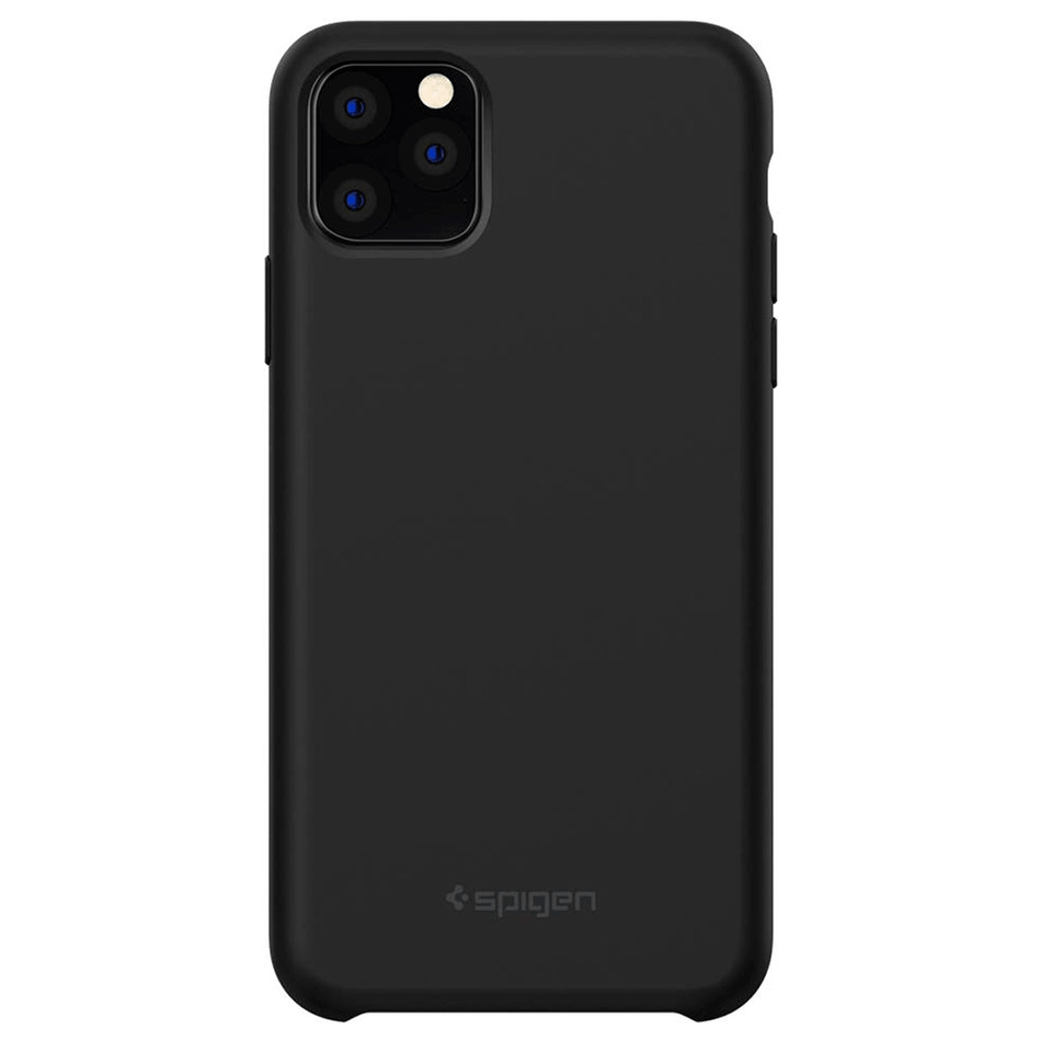Чохол для iPhone 11 Pro Max Spigen Silicone Fit ( Black )