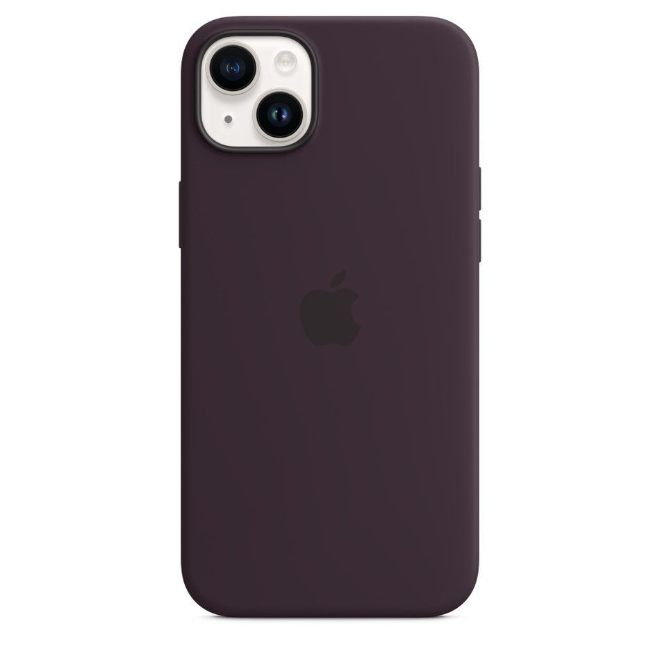 Чохол для iPhone 14 Plus Apple Silicone Case with MagSafe - Elderberry (MPT93)