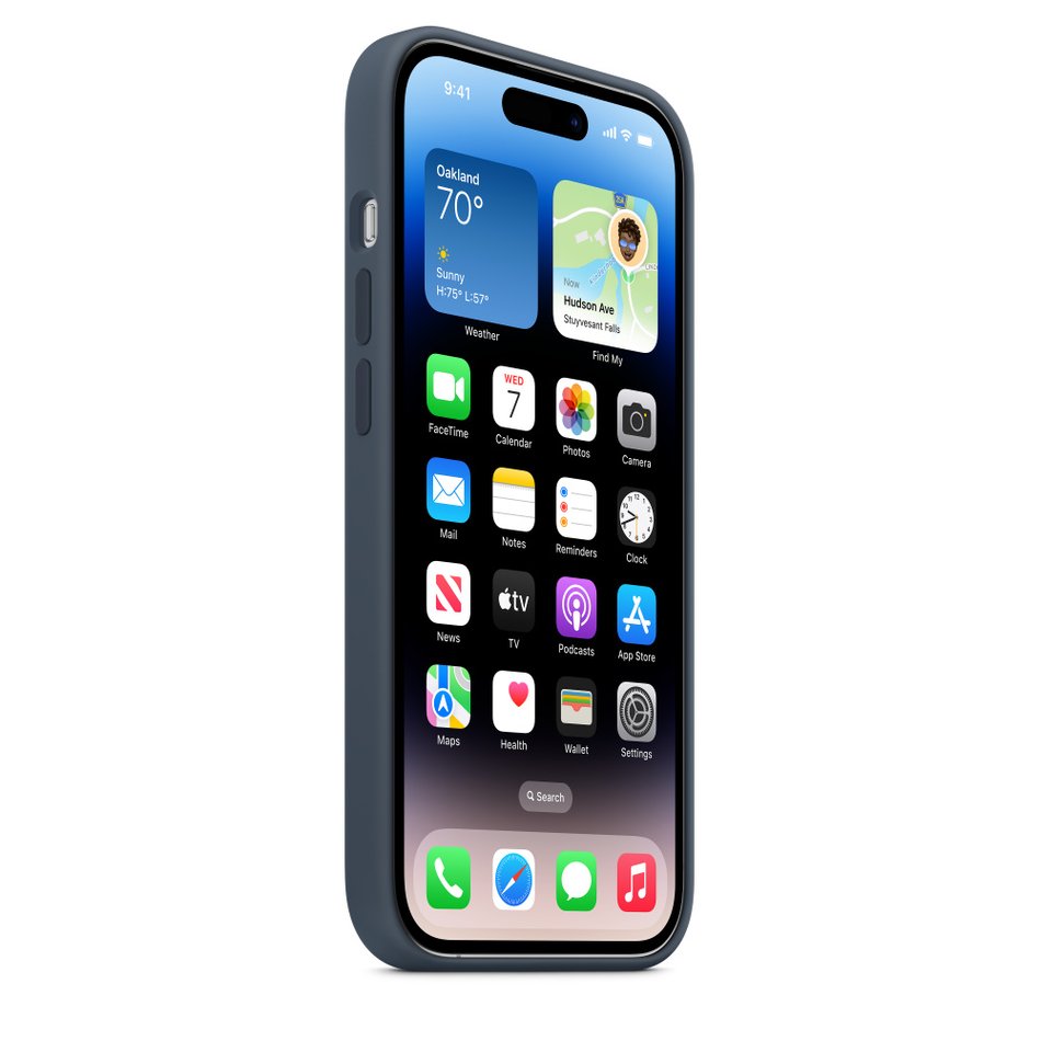 Чохол для iPhone 14 Pro OEM+ Silicone Case wih MagSafe (Storm Blue)